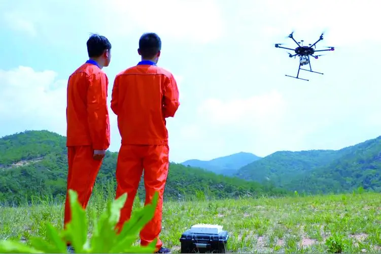 双台子无人机倾斜摄影巡检拍摄